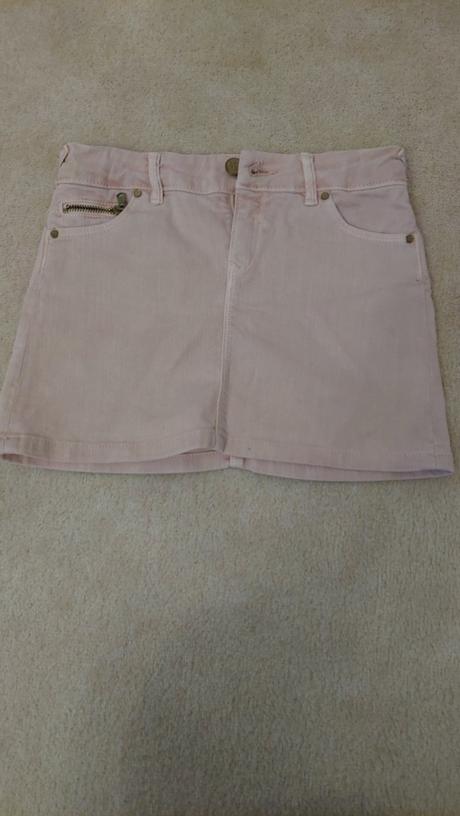 Riflová sukňa, zara,116