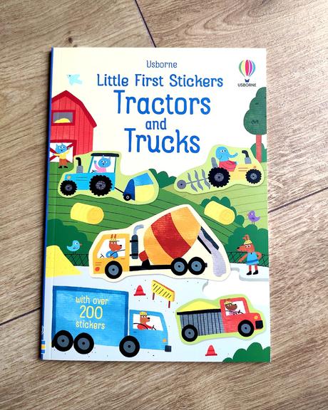 Nálepkové zošity od usborne, 