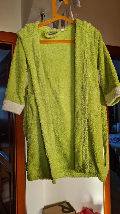 Bavlnený župan žaba, 110