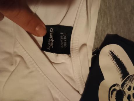 Tričká 5ks, h&m,134