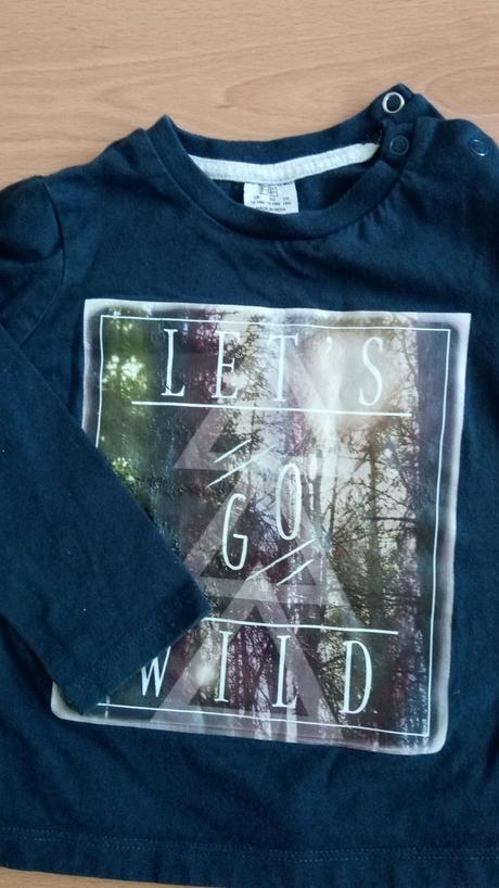 Tepláky + tričko, 86