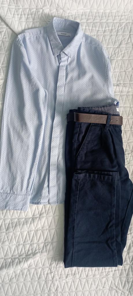 Nohavice+ topánky set, 36