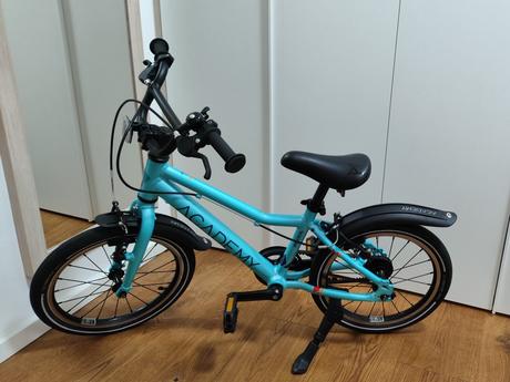 Bicykel academy grade 3 belt 16" + navyše stojan a, 16