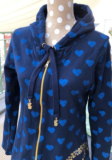 Kardigán / mikina s kapucňou s/m, s