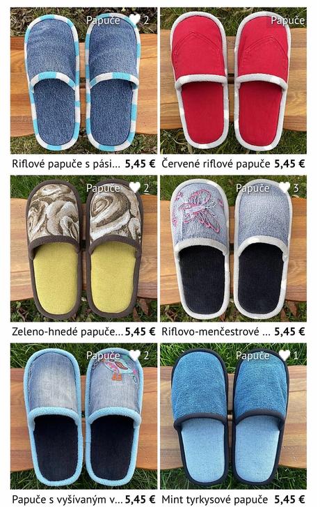 Papuče veľkosť 37-38, 37