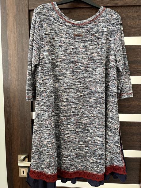 Tunika/ kratšie pletené saty, xl