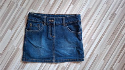 Riflová sukňa 146, c&a,146