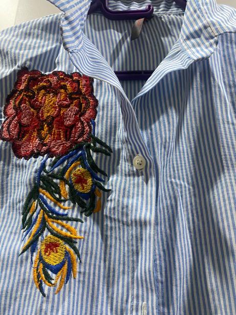 Dámska košela pruhovaná, s