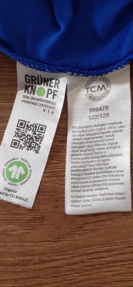 Tričká tchibo 122/128, tcm,122