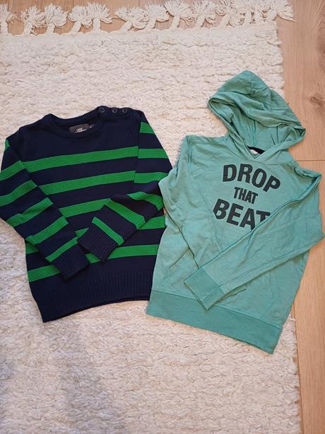 Nátelník+pulover, 122–134