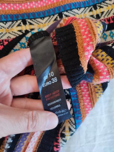 Úpletová minisukňa, miss selfridge,38