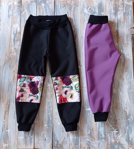 Zimné softshellové nohavice c, 68 - 140