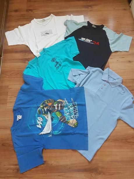 Balík tričiek/tričko 152/158, 140–152