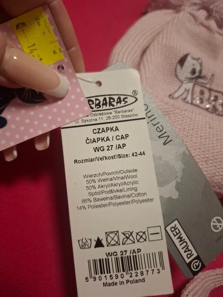 Nové capicky 1-2r ceny od 6eur vypredajove z ceny, 62 / 68