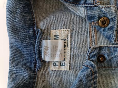 Dievčenská riflová bunda, h&m,86