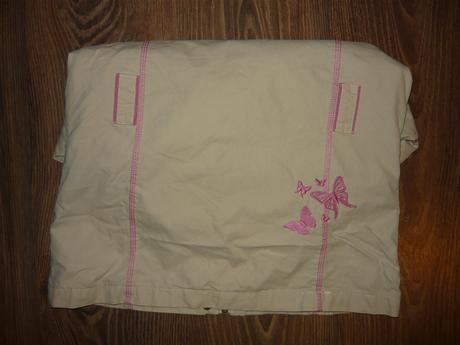 Bunda na jar/jeseň  122  málo nosená, palomino,122