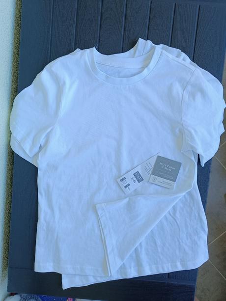 Biele tričká, f&f,122