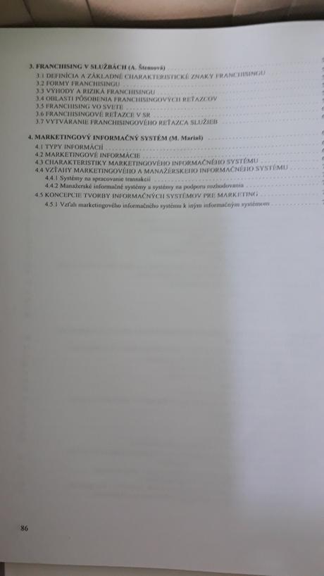 Marketing - vybrané časti, 