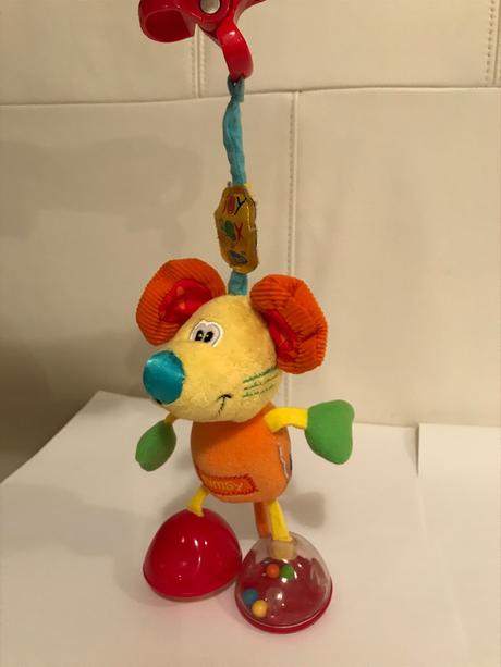 Hračka na zavesenie myška,