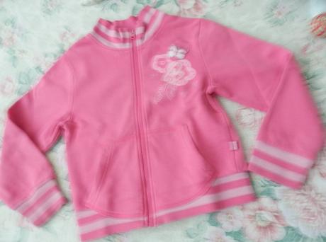 Ruzova mikinka na 7-8 r, barbie,128