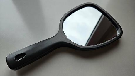 Praktické ručné zrkadlo 3v1, klasické + 2x zväčšov, 