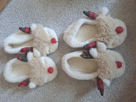 Vianočné papuče cena spolu 30/31, 30