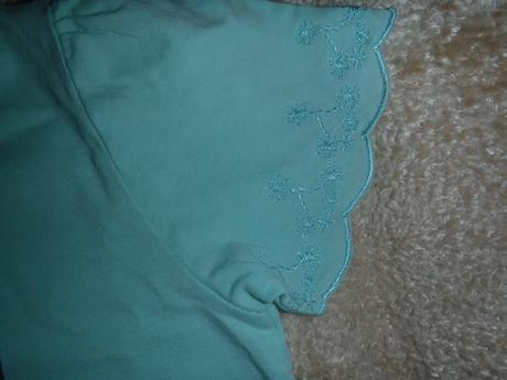 Bledozelené tričko  so zajačkom, kiki&koko,122