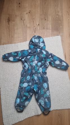 Zimny tyrkysovy overal reima puori ako novy, reima,92