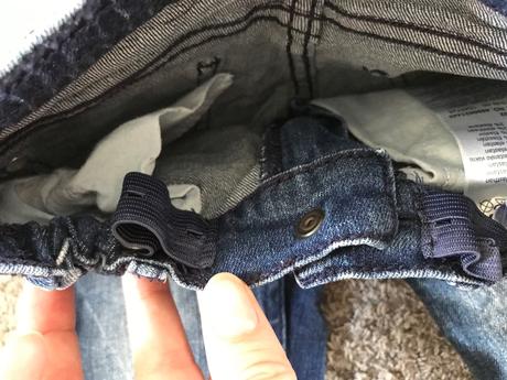 Dievcenské rifle vyšívané v.104, kiki&koko,104