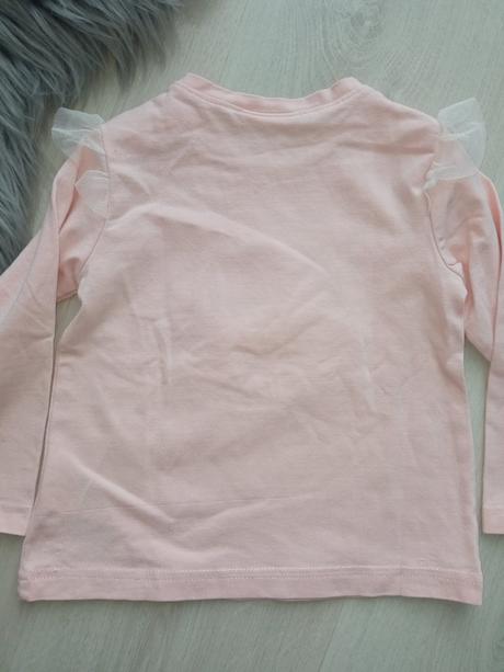 Dievčenské ružové tričko s tylom coccodrillo (80), coccodrillo,80