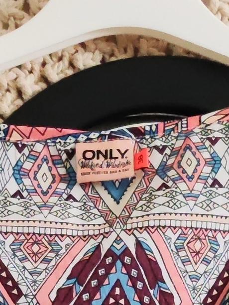 Vzorovaná blúzka bez rukávov only, only,s