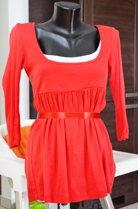 Červený top, s.oliver,s