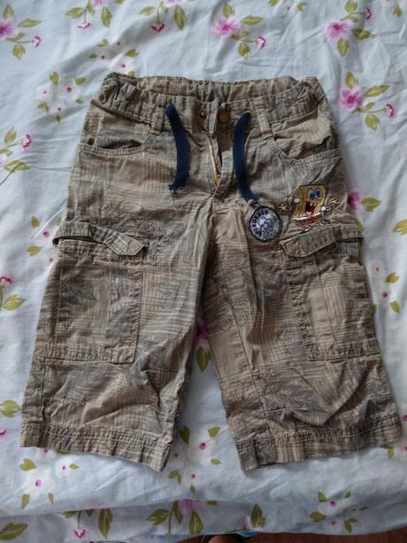 Bavlnené kraťasky c&a spongebob 116, c&a,116