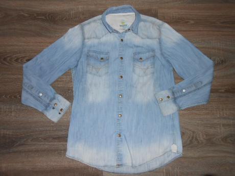 Key largo frajerská riflová košela č. l, l