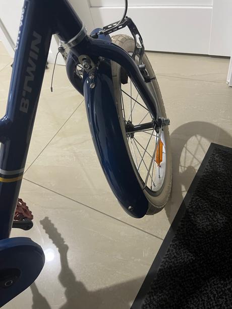 Detský hliníkový 16- palcový bicykel btwin, 16