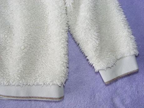 Teplá chlpatá mikina h&m - 98/104, h&m,104