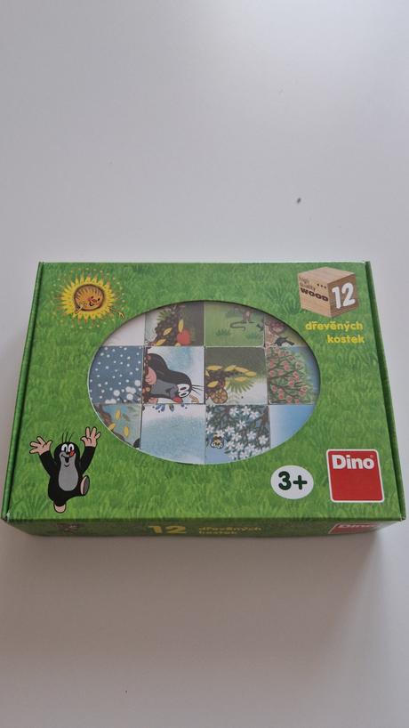Drevené kocky/6 obrázkov/, 