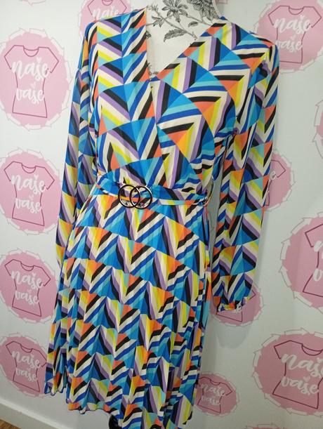 Farebné krásne šaty s/m, s