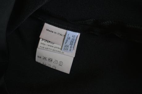 Pinko, čierne elegantné šaty veľ. s, pinko,s