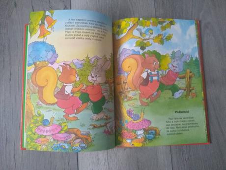 Kniha rozprávky z lesa,