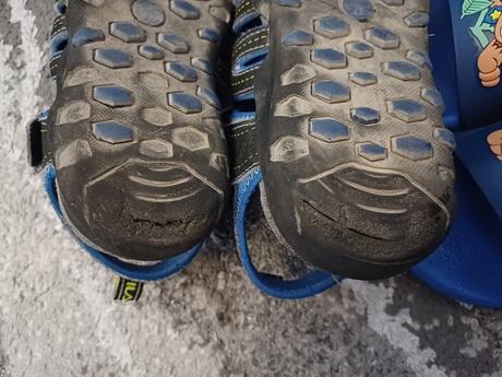 Sandále a šľapky - set spolu, veľk.31, fila,31