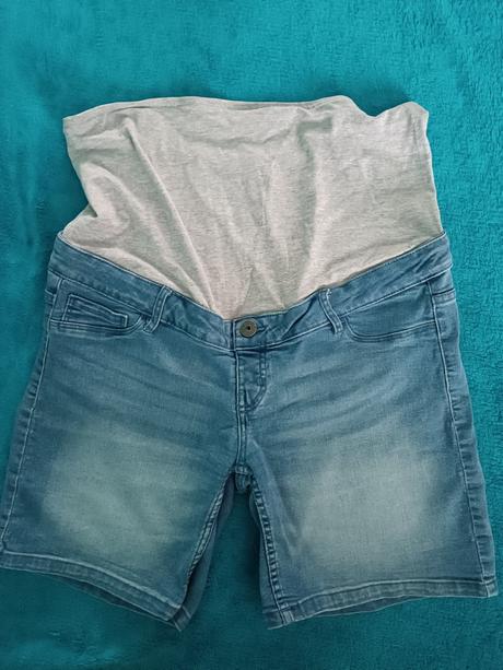 Tehotenské riflové kraťase, esmara,l