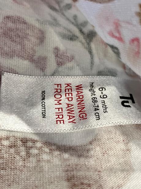 Dievčenské tričko s volánom a vzorom (68-74), tu,68