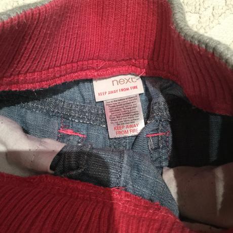 Rifle next a tričko little rocha vel.110, next,110