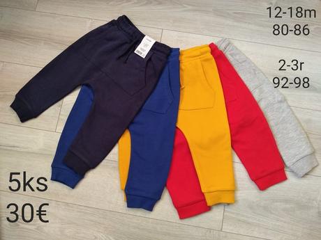 Detské veci z anglicka výpredaj ceny za 1/2, 104–116 / 122–134 / 68–80 / 86–98