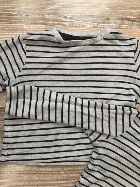 2ks tričká/nátelník dlhý rukáv veľ.86/92, f&f,92