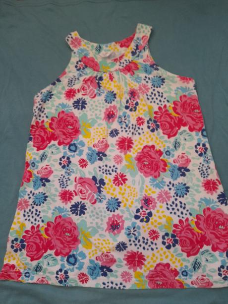 Kvietková tunika/šaty, f&f,98