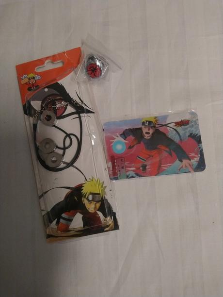 Kostým set dopln a plášť naruto shippuden akatsuki,