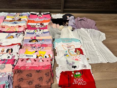 Maxi balík oblečenia - dievča 110, 104–116