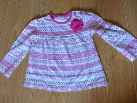 Pekne tricko 2x oblecene, f&f,86